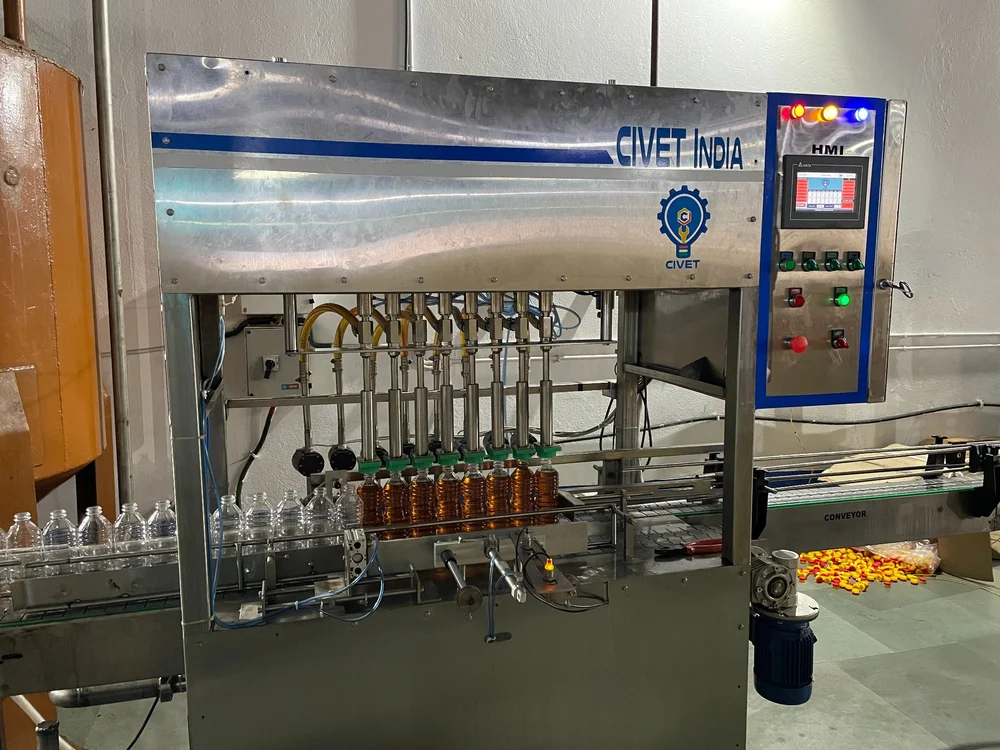 8-Head Liquid Filling Machine