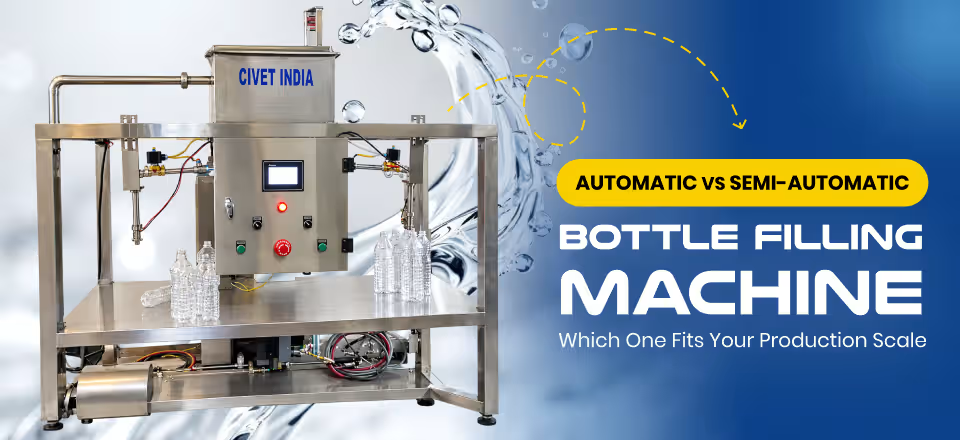 Automatic vs. Semi-Automatic Bottle Filling Machine: Which One Fits Your Production Scale